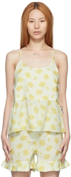 Helmstedt Yellow Mira Camisole In Sunflower Field