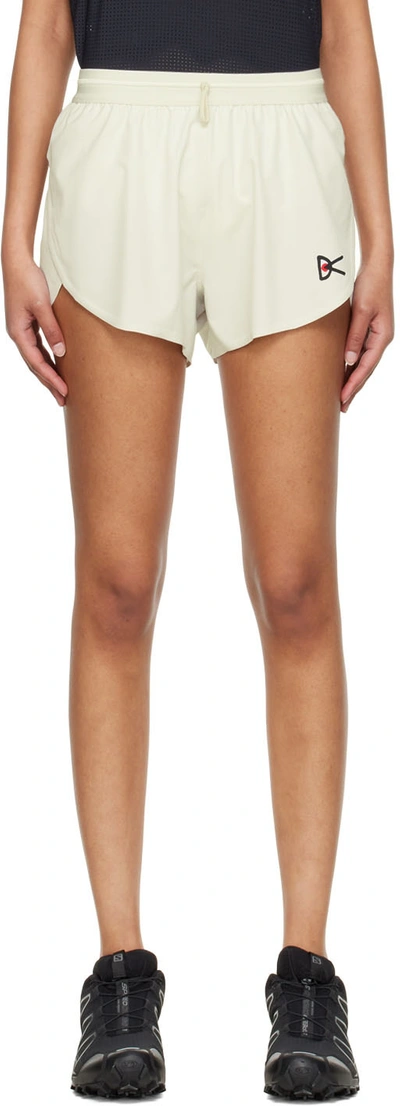 District Vision Vedana Printed Stretch-shell Shorts In Neutrals