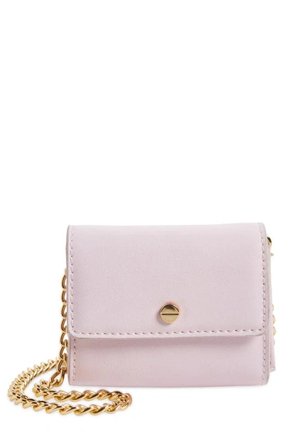 Mali + Lili Minny Vegan Leather Crossbody Bag In Lavender