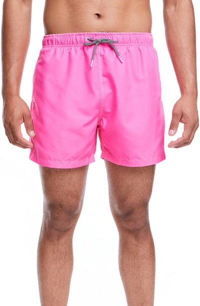 Boardies Pink Water-reactive Shell Swim Shorts In Nocolor