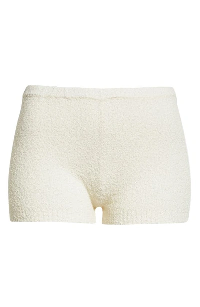 Paloma Wool Puri Organic Cotton Blend Shorts In Ecru