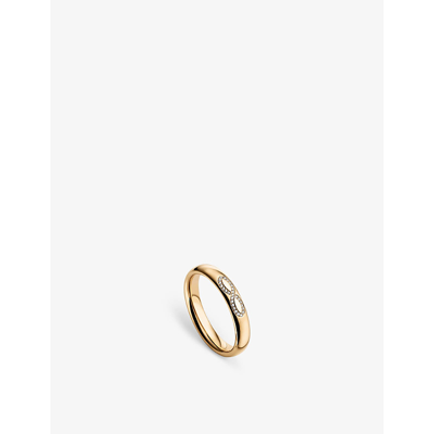 Bucherer Fine Jewellery Vivelle 18ct Rose Gold And 0.025ct Brilliant-cut Diamond Ring