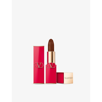 Valentino Beauty Rosso Valentino Matte Refillable Lipstick 3.4g In 199a Deep Nude