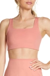 Girlfriend Collective Tommy Sports Bra In Primrose