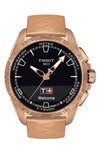 Tissot T-touch Connect Solar Smart Watch, 47.5mm In Rose Gold