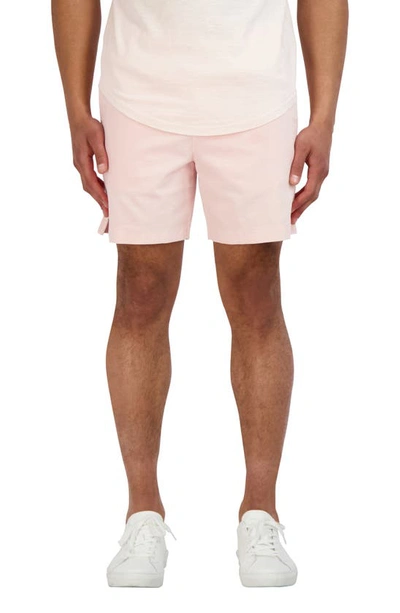 Goodlife Stretch Corduroy Shorts In Barely Pink