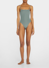 VITAMIN A JENNA BODYSUIT FULL-COVERAGE ONE-PIECE SWIMSUIT