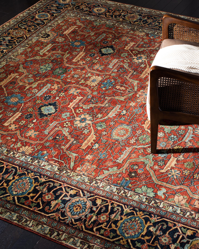 Polo Ralph Lauren Richmond Hand-knotted Rug, 9' X 12' In Vintage Red