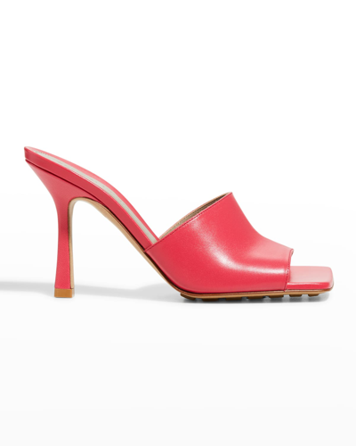 Bottega Veneta Stretch Sandals In Lollipop