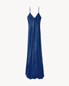 Nili Lotan Women's Cami Silk Slip Gown In Teal