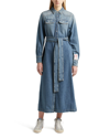 Golden Goose Shirt Dress In Denim In Blue