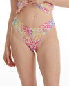 Hanky Panky Printed Original-rise Signature Lace Thong In Pride Leopard