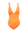 Melissa Odabash Panarea Swimsuit In Orange
