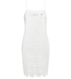 ROTATE BIRGER CHRISTENSEN SILKE COTTON-BLEND CROCHET MINIDRESS