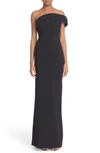 BRANDON MAXWELL 'CADY' OFF THE SHOULDER COLUMN GOWN,BMFW16-GN010