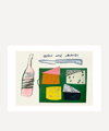 Amyisla Mccombie Wine And Cheese Unframed A3 Print In Multicoloured