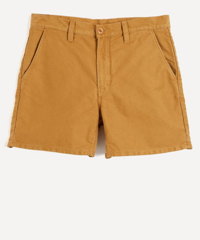 Nudie Jeans Luke Shorts In Tan