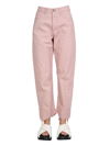 Jil Sander Workwear Pants In Rosa