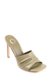 Journee Collection Tru Comfort Foam Camber Heeled Sandal In Green