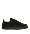 CHRISTIAN LOUBOUTIN LOUIS ORLATO SUEDE LOW-TOP SNEAKERS