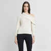 ALEXANDER MCQUEEN WOMAN OFF-WHITE KNITWEAR