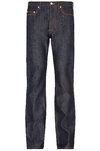 Apc Petit New Standard Straight Leg Jean In Indigo
