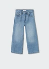 Mango Kids' Culotte Jeans Medium Blue