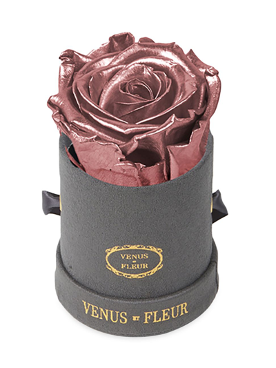 Venus Et Fleur Mini Round Suede Eternity Rose
