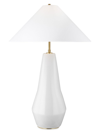 Kelly Wearstler Contour Tall Table Lamp In Arctic White