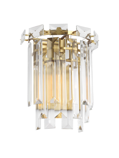 Chapman & Myers Arden Wall Sconce In Burnished Brass
