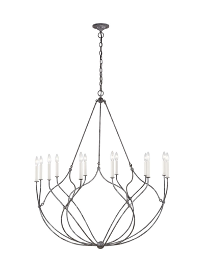 Chapman & Myers Richmond Chandelier In Weathered