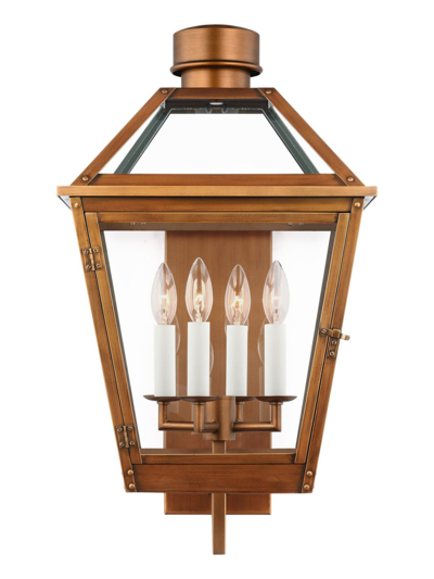 Chapman & Myers Hyannis Large Lantern In Natural Copper