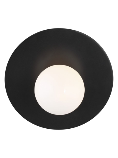 Kelly Wearstler Nodes Large Angled Sconce In Midnight Black