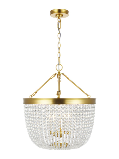 Chapman & Myers Summerhill Pendant In Burnished Brass