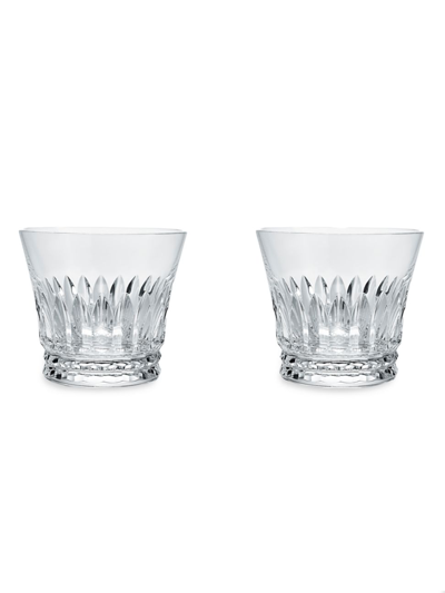 Baccarat Tiara Old Fashion #3 Tumbler, Set Of 2 In Clear