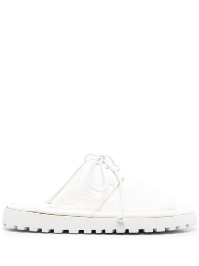 Marsèll Open Toe Sandals In White