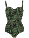 ISOLDA COQUEIRAL FOLIAGE-PRINT SWIMSUIT