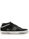 GOLDEN GOOSE MID-STAR HIGH-TOP SNEAKERS