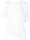 Sjyp Logo-print Layering T-shirt In White