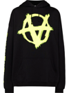 VETEMENTS DOUBLE ANARCHY LOGO HOODIE