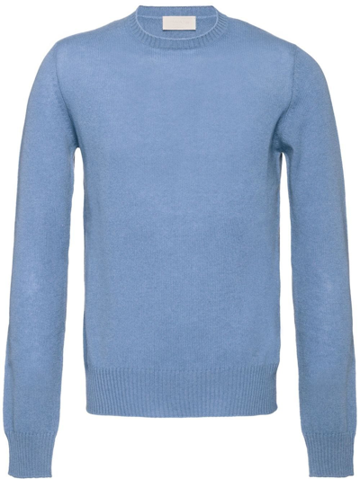Prada Cashmere Sweater In Aviator Blue