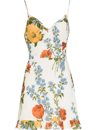 knee length dresses for ladies Reformation Green Mini Dress (S/M)  Revival