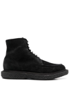 OFFICINE CREATIVE SUEDE ANKLE BOOTS