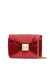 Valentino One Stud Crossbody Bag In Rot