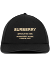 BURBERRY HORSEFERRY-MOTIF BASEBALL CAP