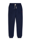 Polo Ralph Lauren Kids' Little Boy's & Boy's Seasonal Fleece Joggers In Navy