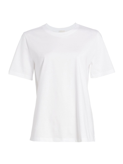 Hanro Cotton T-shirt In Nocolor