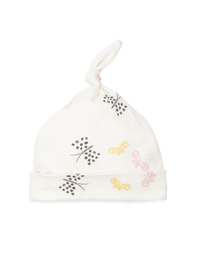Kissy Love Baby's Butterfly Top-knot Hat In Neutral
