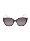 Fendi Baguette Square Sunglasses In Shiny Black