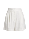 Michelle Smith X Saks Katia Shorts In Ivory